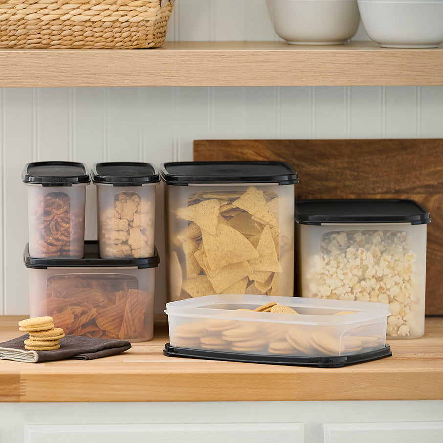 Tupperware® Modular Mates® Snack Center | 6-Piece Set | Super Oval & Rectangular