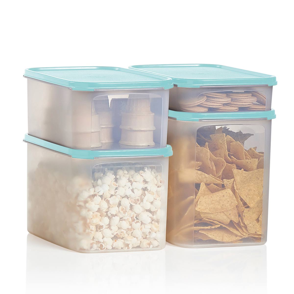 Tupperware® Modular Mates® 4-Piece Set | Rectangular | Food Storage