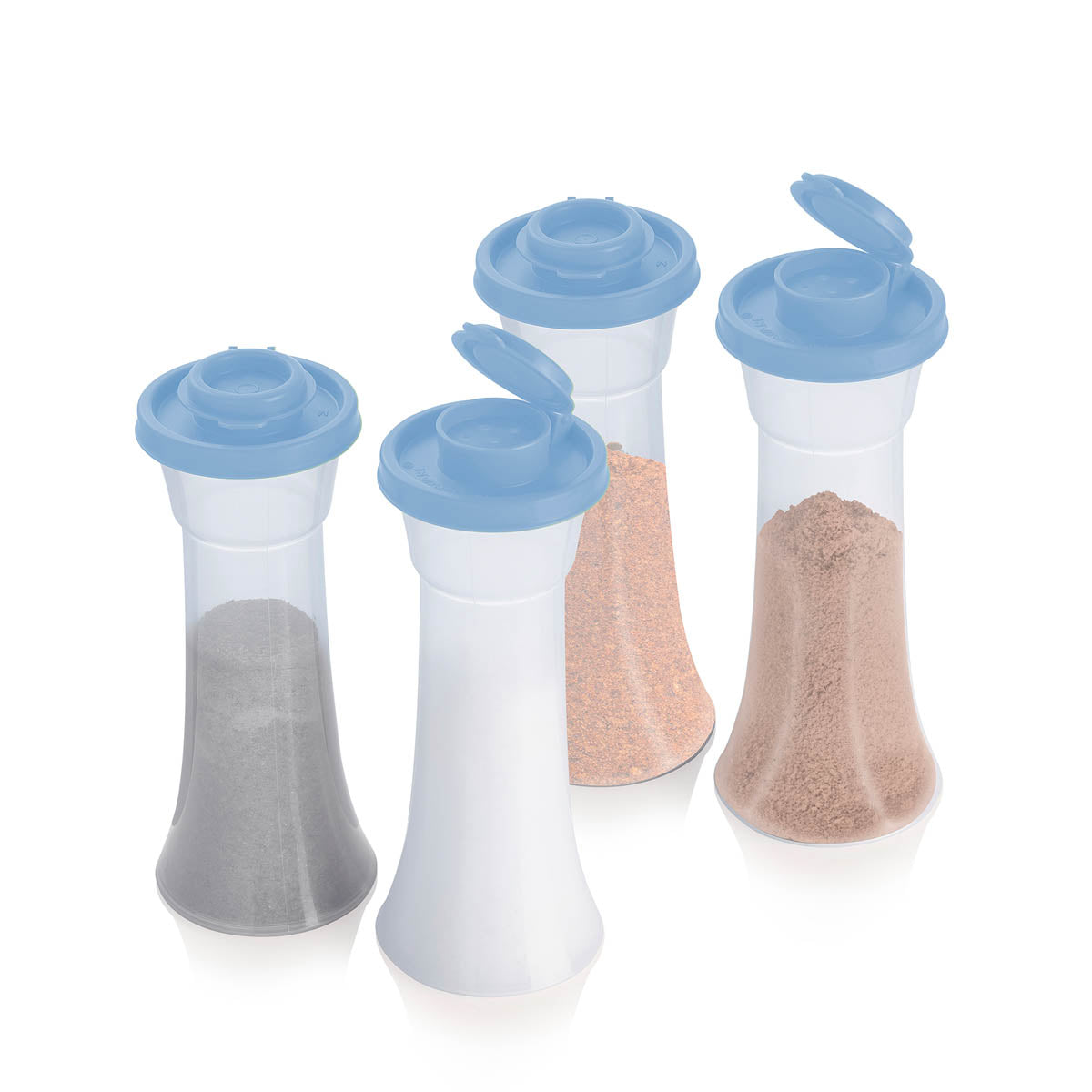 Hourglass Salt and Pepper Shakers | Large Set of 4