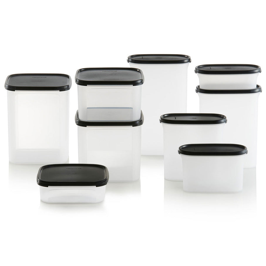 Tupperware® Modular Mates® 9-Piece Set | Oval & Square | Food Storage