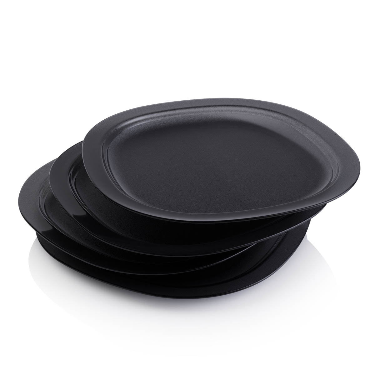 Tupperware® Microwave Reheatable Luncheon Plates | Reusable, Set of 4