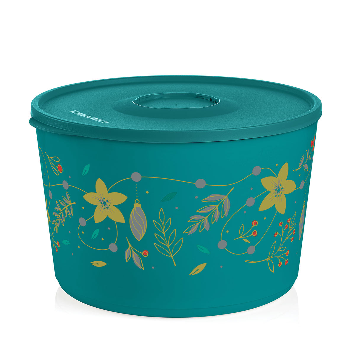 Tupperware® Holiday Holly Serving Bowl | Food Storage | 28-Cup / 6.6 L