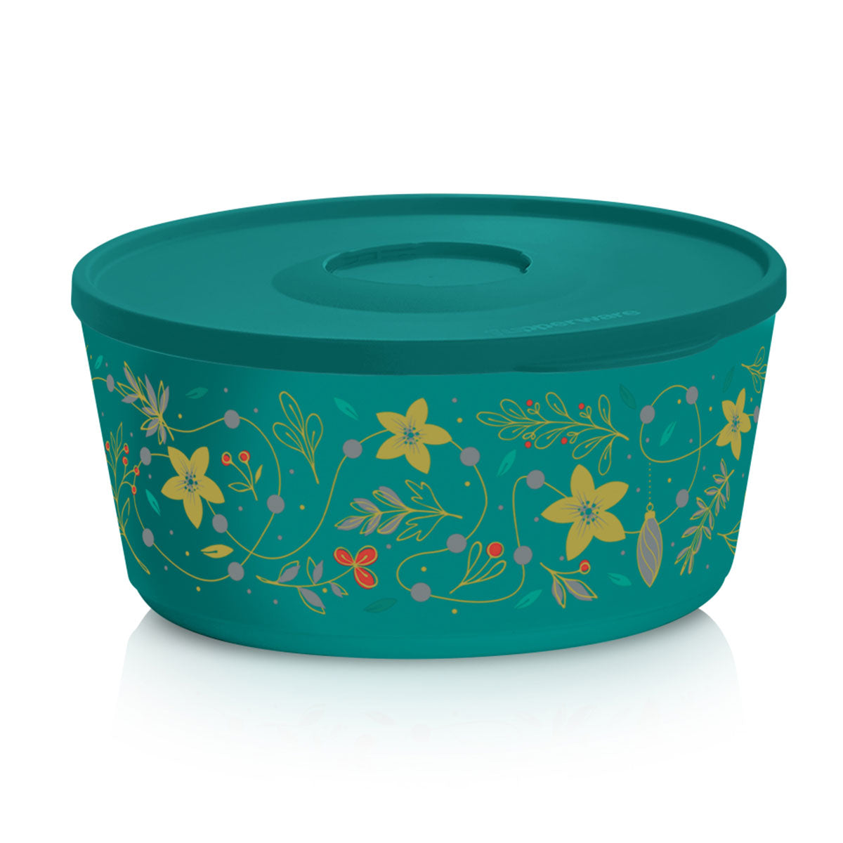 Tupperware® Holiday Holly Serving Set | Bowls, Plates, Tumblers & Pitcher